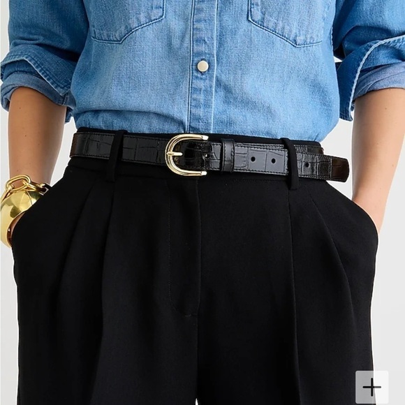 J crew Wide-leg essential pant in city crepe - Picture 2 of 6